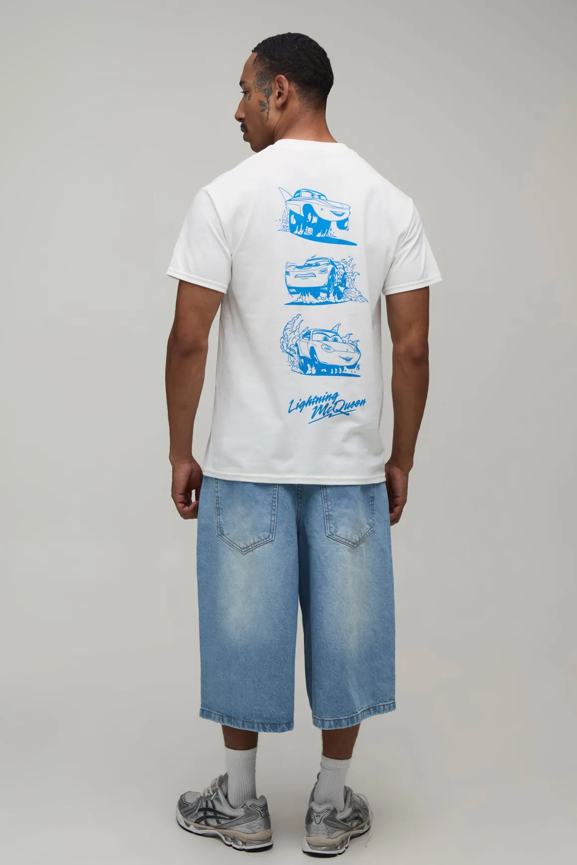 T-shirt Imprimé Licence Disney Cars Oversize