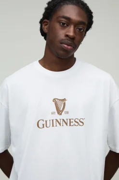 T-shirt Imprimé Licence Guinness Coupe Oversize