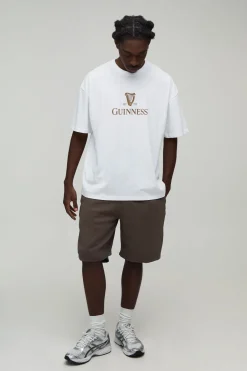 T-shirt Imprimé Licence Guinness Coupe Oversize