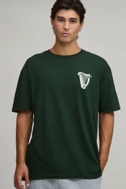 T-shirt Imprimé Licence Guinness Nothing Like A Coupe Oversize