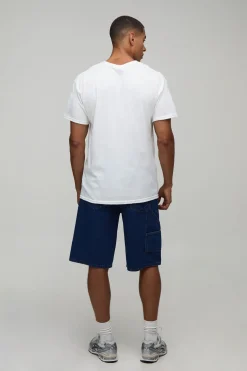 boohooMAN T-shirt Imprimé Licence Lone Star Beer Coupe Regular<Homme T-Shirts Impriméstendances|T-Shirts