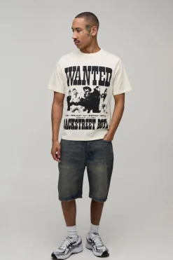 T-shirt Imprimé Licence Officielle Backstreet Boys Coupe Regular