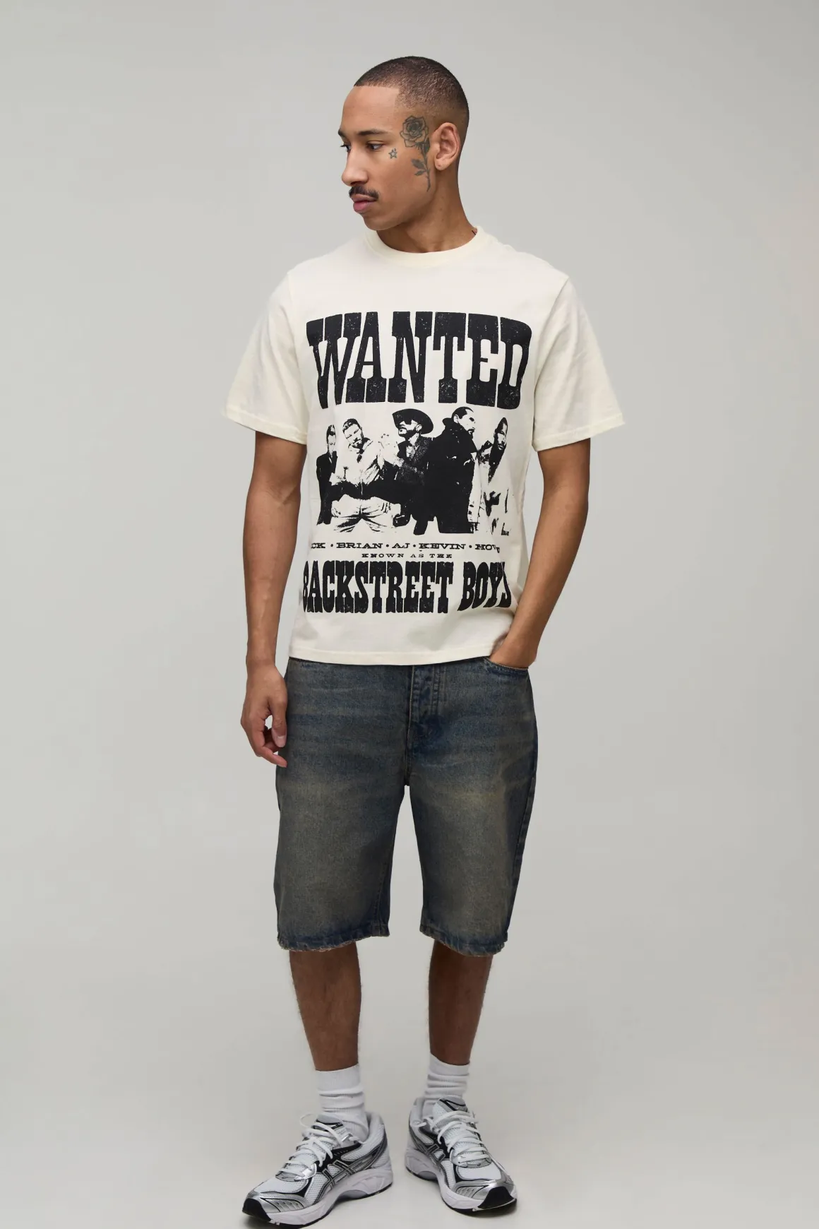 T-shirt Imprimé Licence Officielle Backstreet Boys Coupe Regular