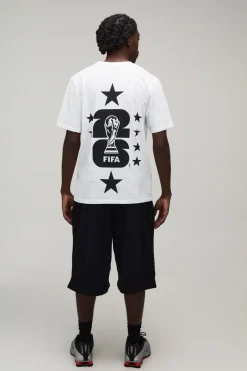 T-shirt Imprimé Licence Officielle Coupe Du Monde FIFA Coupe Regular