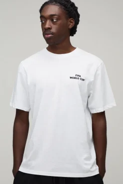 T-shirt Imprimé Licence Officielle Coupe Du Monde FIFA Coupe Regular