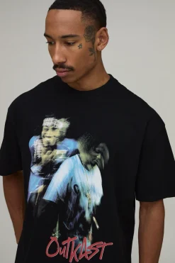 T-shirt Imprimé Licence Outkast Oversize