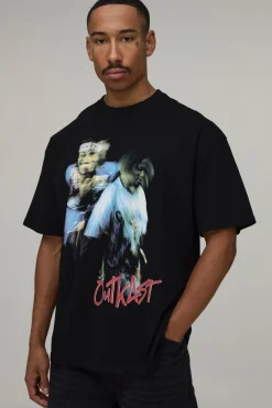 T-shirt Imprimé Licence Outkast Oversize