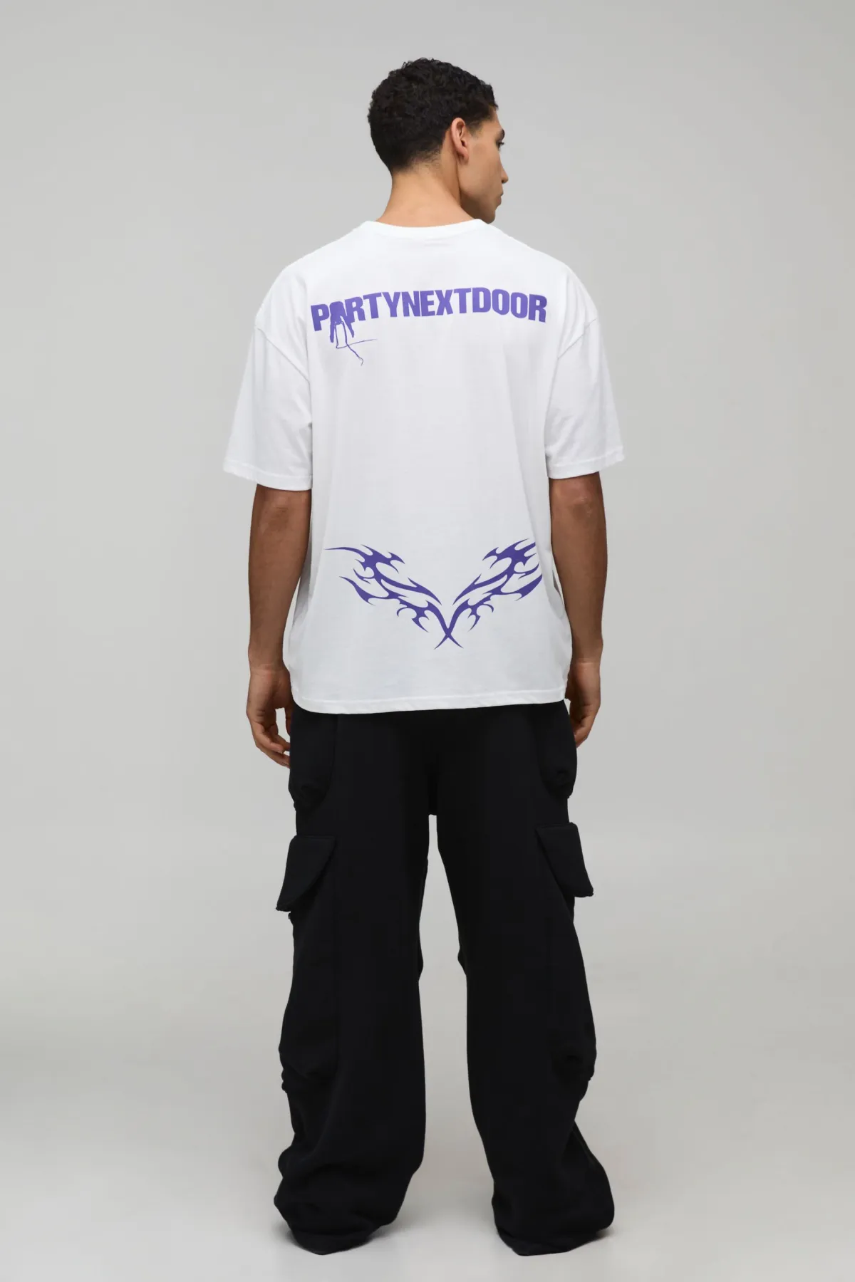boohooMAN T-Shirt Imprimé Licence PartyNextDoor Oversize<Homme T-Shirts Impriméstendances|T-Shirts