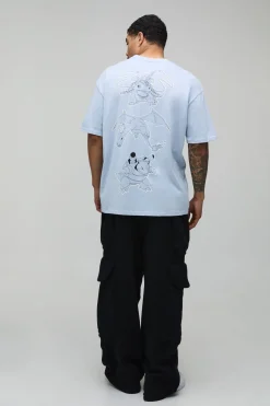 T-shirt Imprimé Licence Pokémon Surdimensionné Avec Personnages