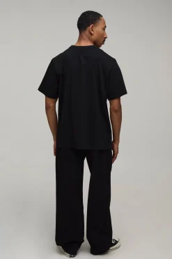 boohooMAN T-shirt Imprimé Licence Space Foo Fighters Oversize<Homme T-Shirts Impriméstendances|T-Shirts
