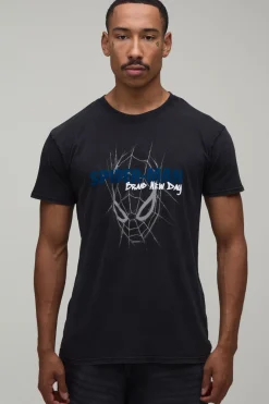 T-shirt Imprimé Licence Spiderman Brand New Day Coupe Oversize