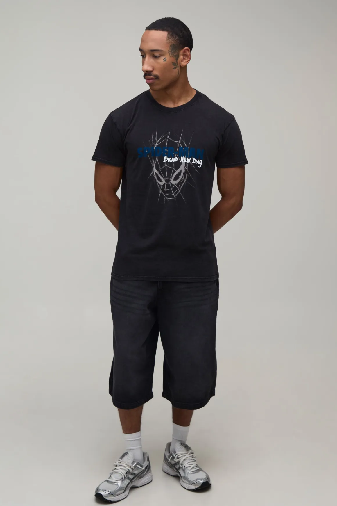 T-shirt Imprimé Licence Spiderman Brand New Day Coupe Oversize