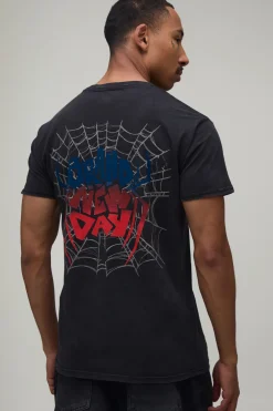 T-shirt Imprimé Licence Spiderman Brand New Day Coupe Oversize