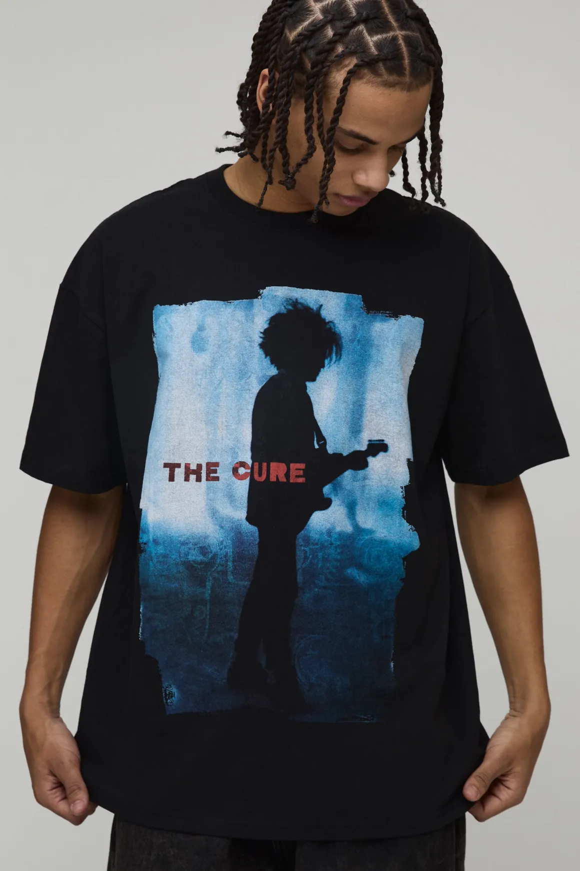 T-Shirt Imprimé Licence The Cure Coupe Oversize