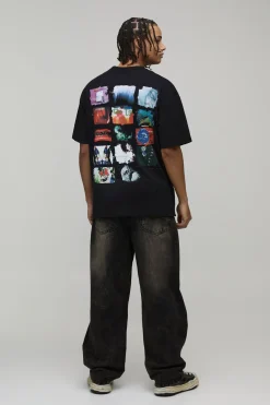 T-Shirt Imprimé Licence The Cure Coupe Oversize