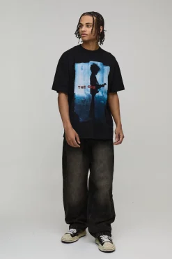T-Shirt Imprimé Licence The Cure Coupe Oversize