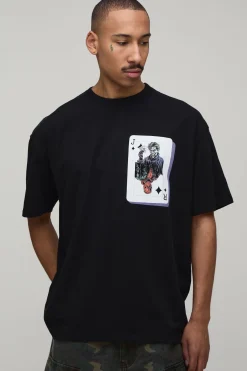 T-shirt Imprimé Licence The Joker Oversize