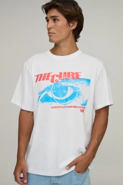 T-shirt Imprimé Licence Tournée The Cure Coupe Oversize