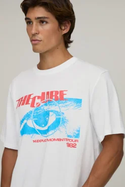 T-shirt Imprimé Licence Tournée The Cure Coupe Oversize
