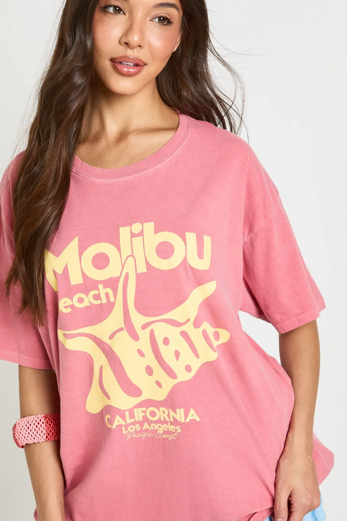 T-shirt Imprimé Malibu Beach