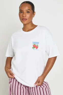 T-shirt Imprimé Marché Fermier Plus