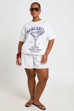 T-shirt Imprimé Margarita Grande Taille