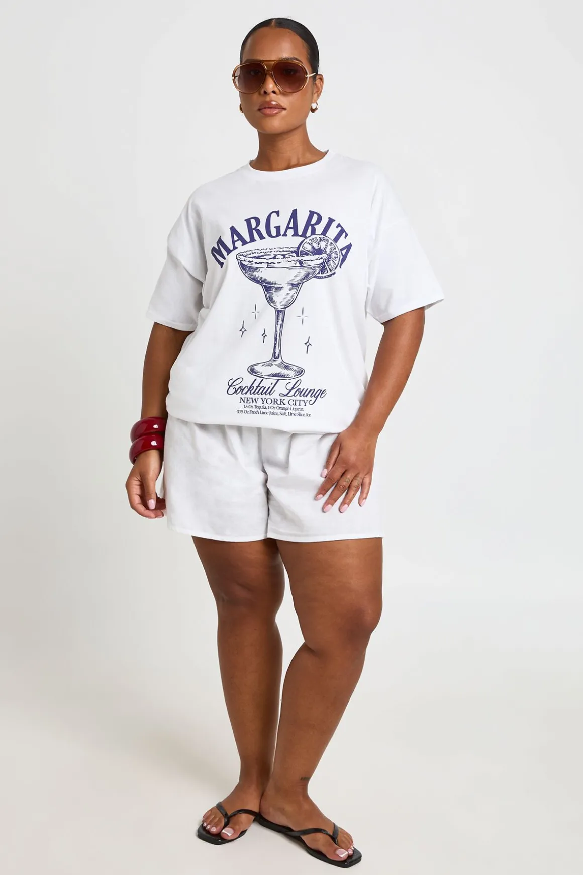 T-shirt Imprimé Margarita Grande Taille