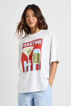 T-shirt Imprimé Martini