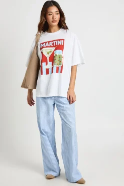 T-shirt Imprimé Martini