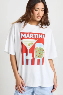 T-shirt Imprimé Martini