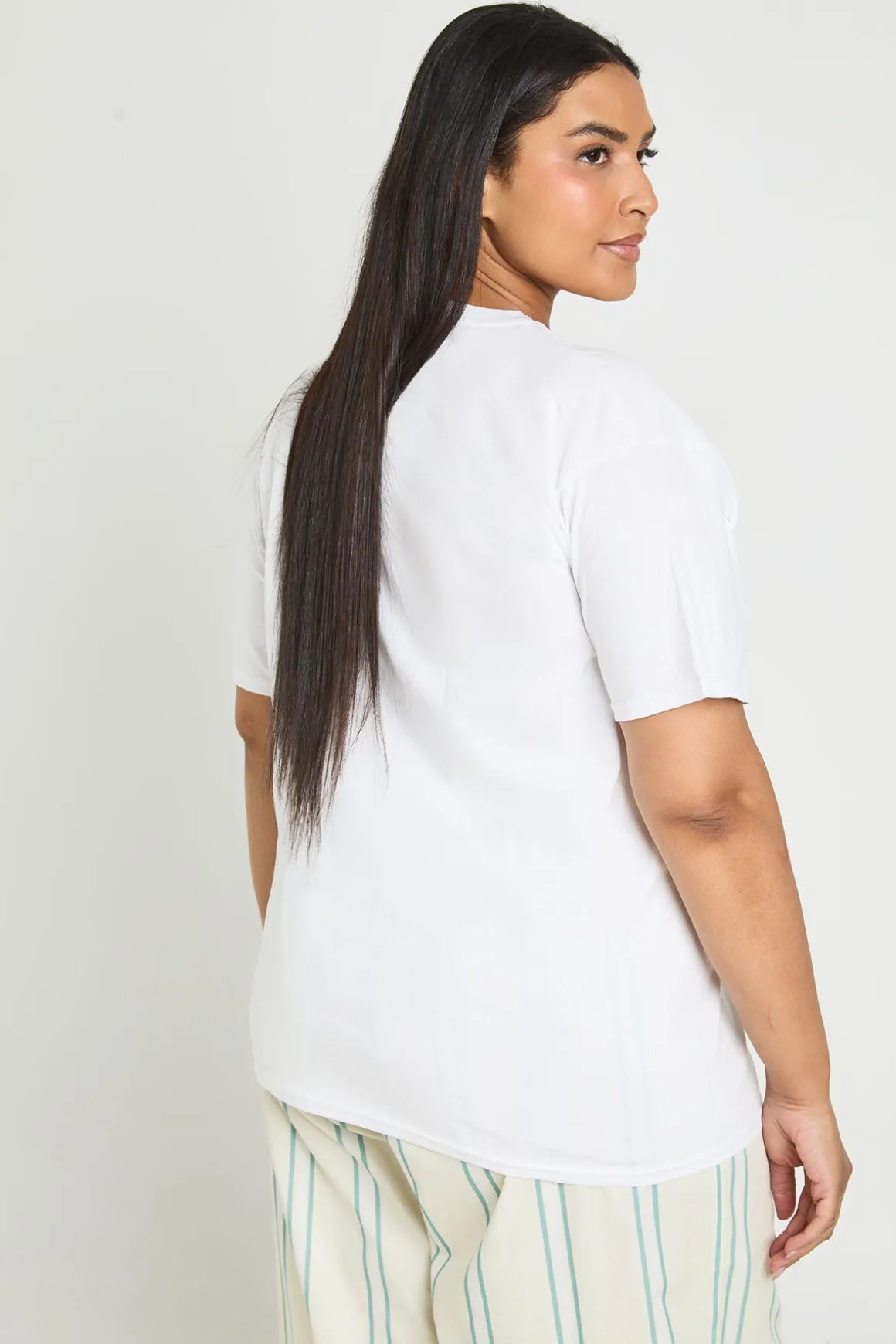 T-shirt Imprimé Martini Épicé Grande Taille