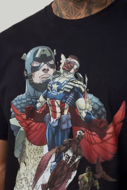 T-shirt Imprimé Marvel Sous Licence Coupe Oversize