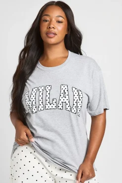 T-shirt Imprimé Milan Grande Taille
