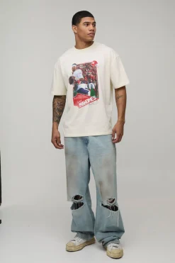 T-Shirt Imprimé NFLPA Patrick Mahomes Coupe Oversize