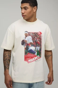 T-Shirt Imprimé NFLPA Patrick Mahomes Coupe Oversize