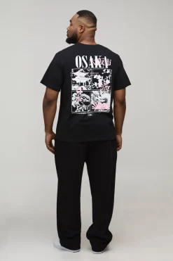 T-shirt Imprimé Osaka Coupe Regular