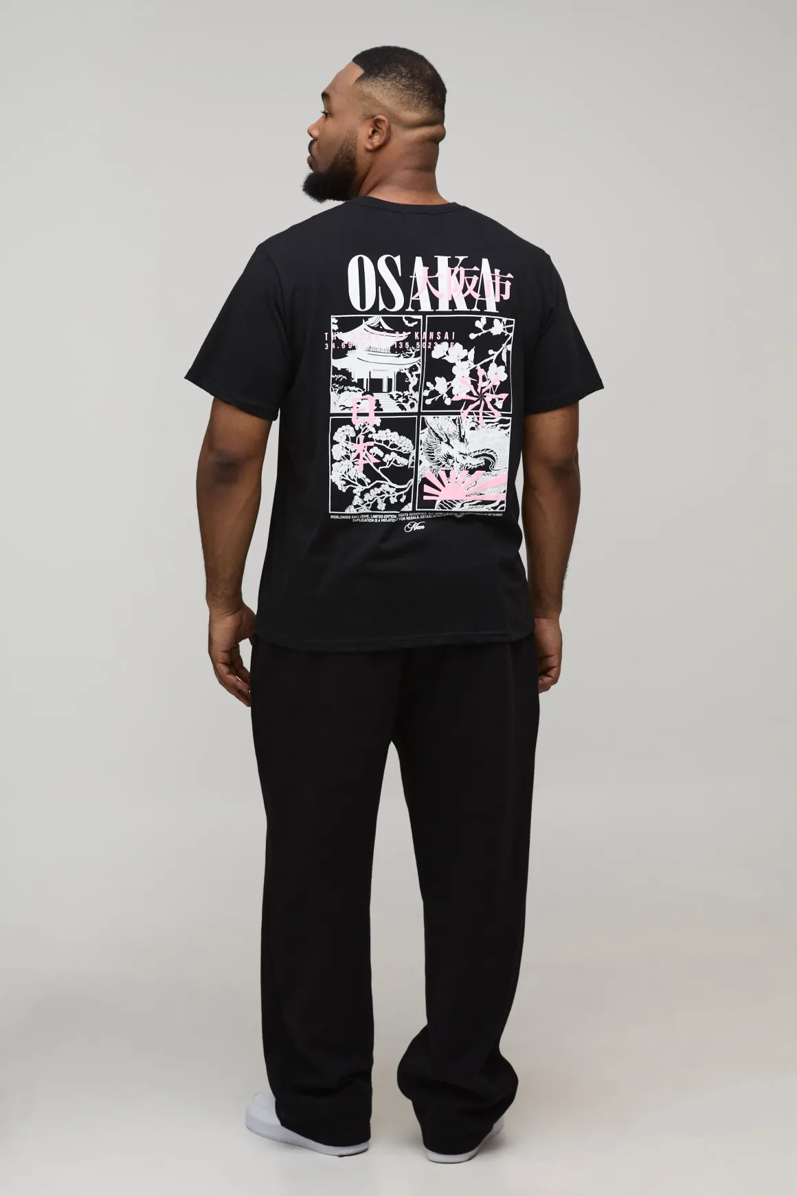 T-shirt Imprimé Osaka Coupe Regular