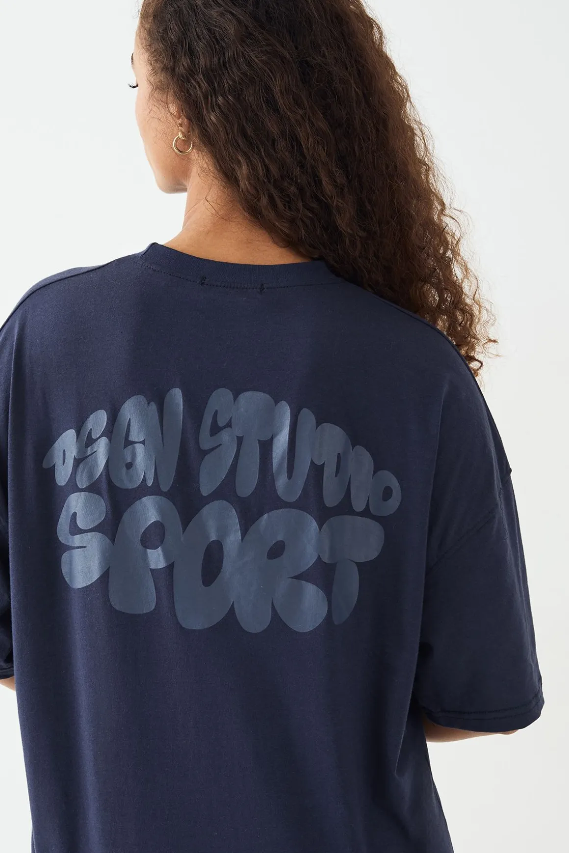 T-Shirt Imprimé Oversize DSGN Studio Sport