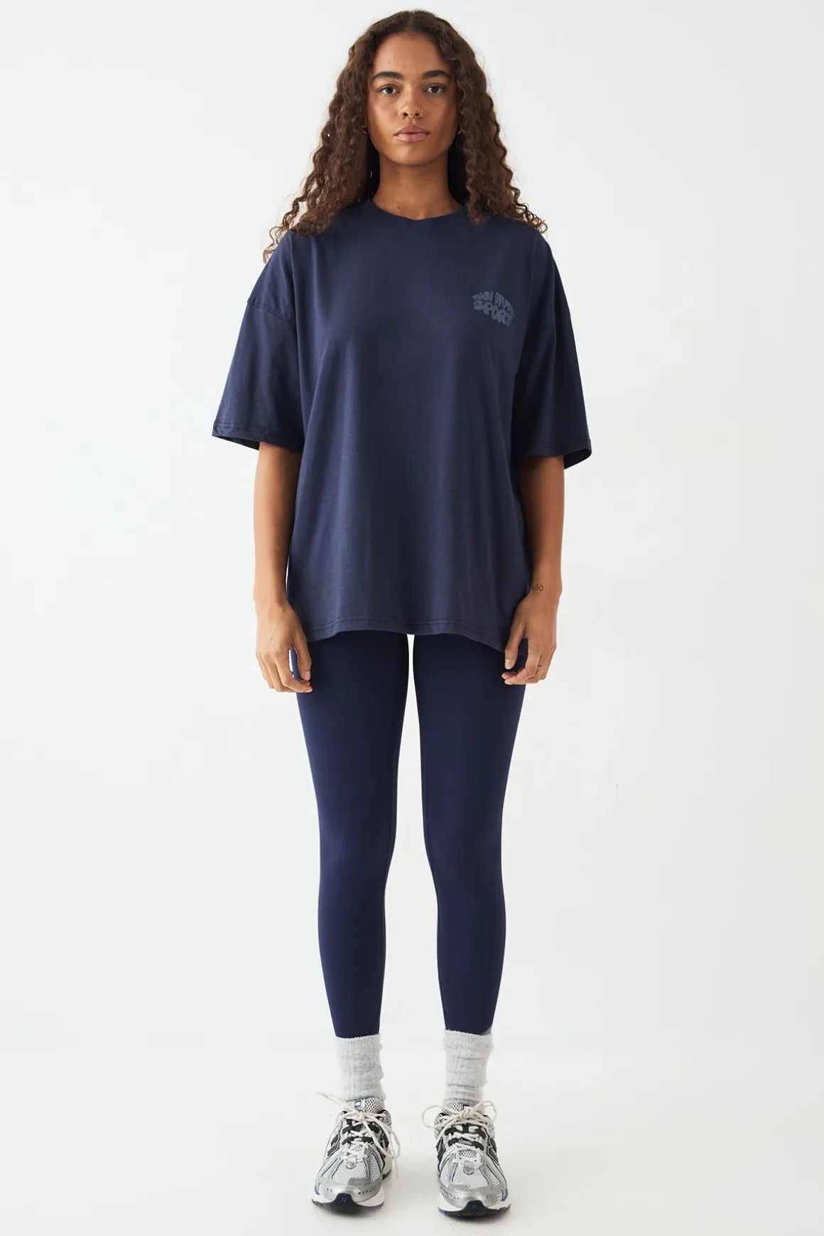 T-Shirt Imprimé Oversize DSGN Studio Sport