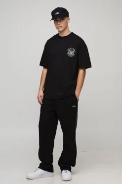T-shirt imprimé oversize pour homme Collegiate Varsity