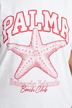 T-shirt Imprimé Palma Grande Taille