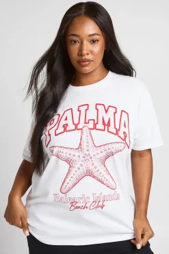 T-shirt Imprimé Palma Grande Taille