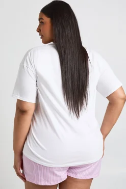 T-shirt Imprimé Paradise Grande Taille