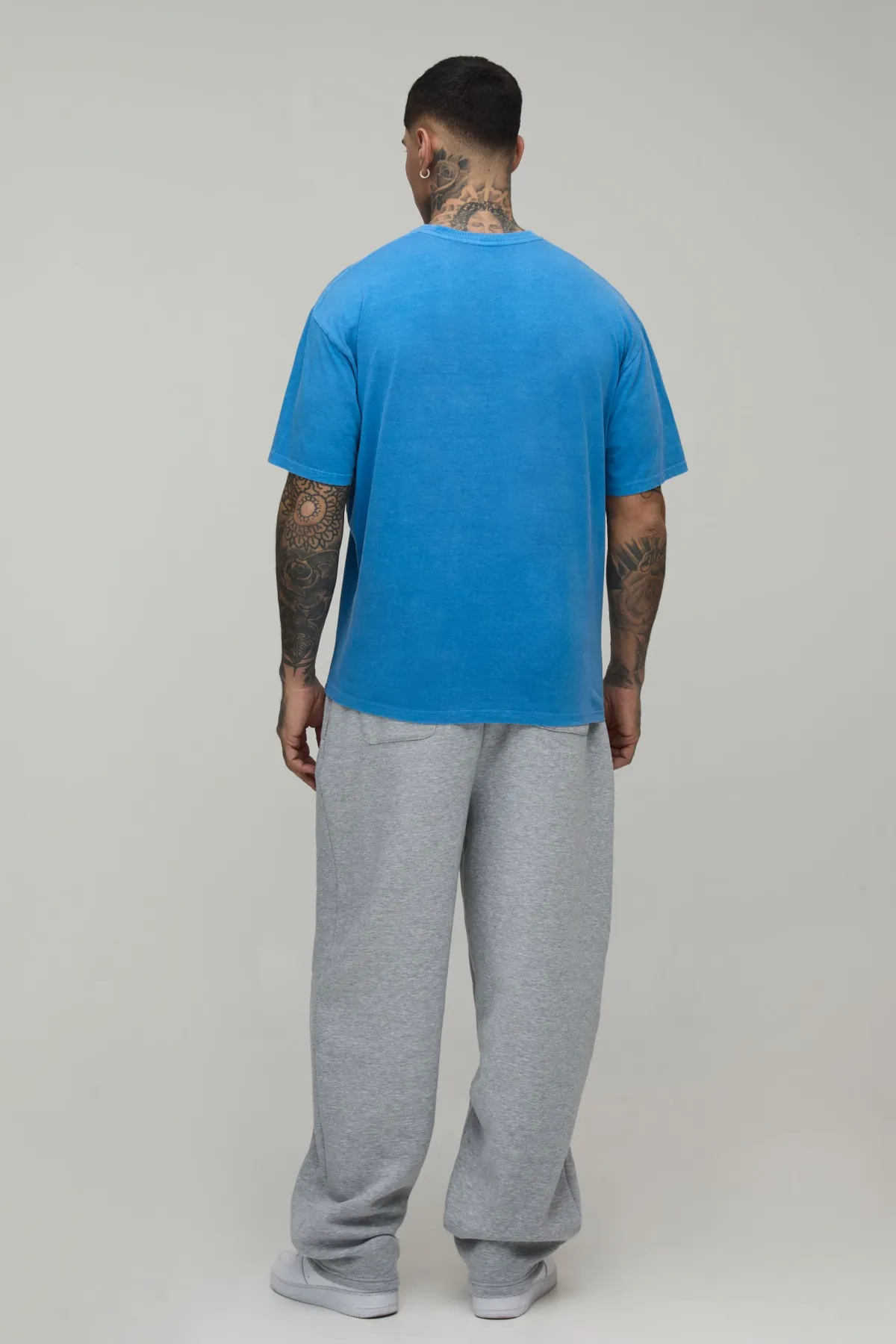 boohooMAN T-Shirt Imprimé PlayStation Licence Délavé Oversize Tall<Homme Tout Afficher|Tout Afficher
