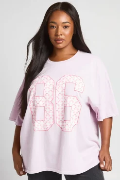 boohoo T-shirt Imprimé Plus 86<Femme Tops