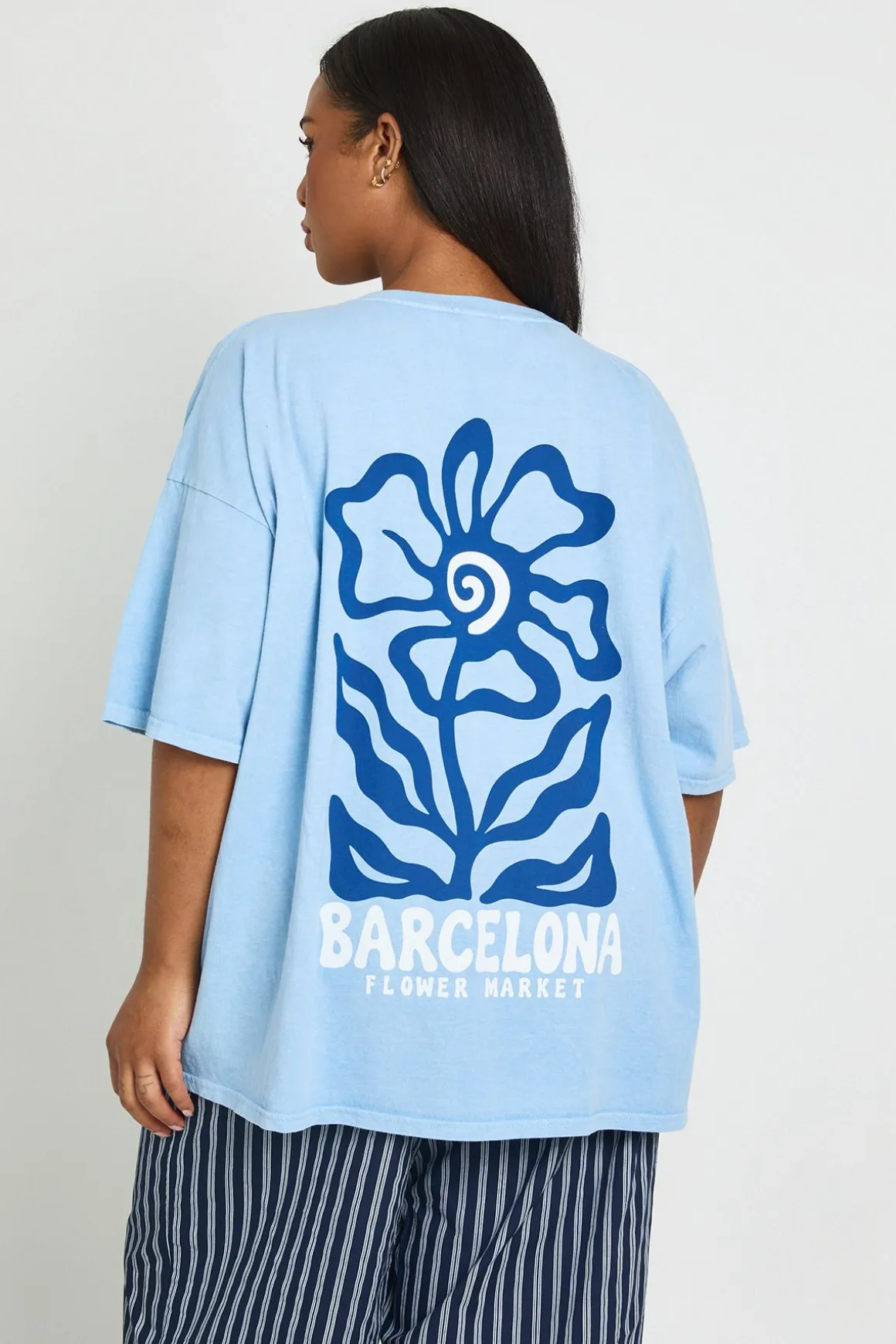 T-shirt Imprimé Plus Barcelona