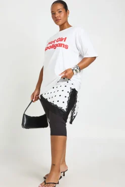 T-shirt Imprimé Plus Hot Girl Hooligans