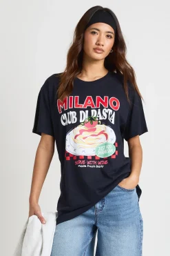 T-shirt Imprimé Pâtes Milano