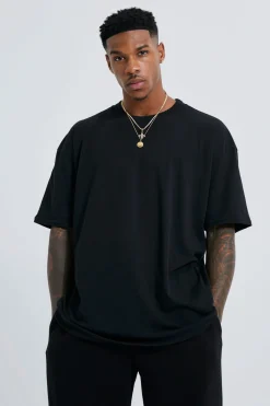 boohooMAN T-shirt à imprimé rose<Homme T-Shirts Impriméstendances|T-Shirts