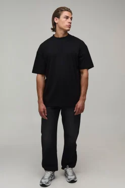boohooMAN T-shirt Imprimé Rose Édition Limitée Coupe Oversize<Homme T-Shirts Impriméstendances|T-Shirts